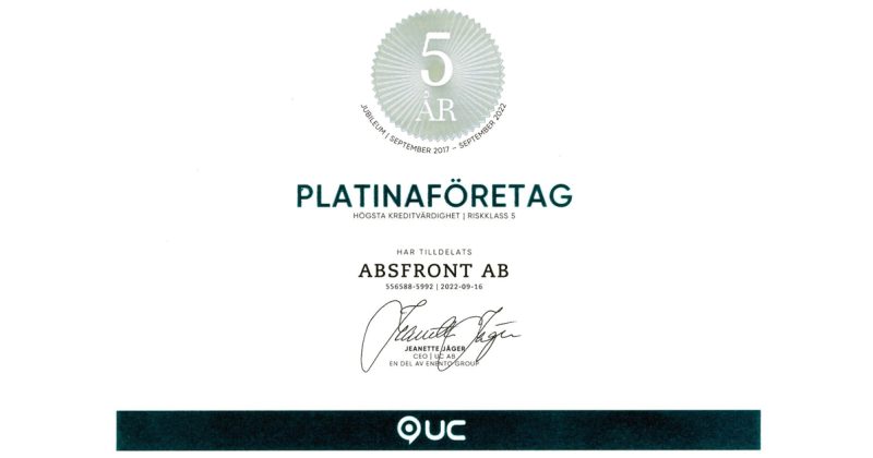 Absfront UC Platina